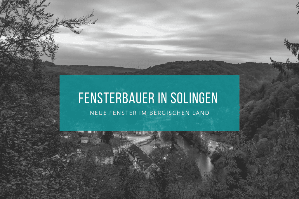 Fensterbauer Solingen